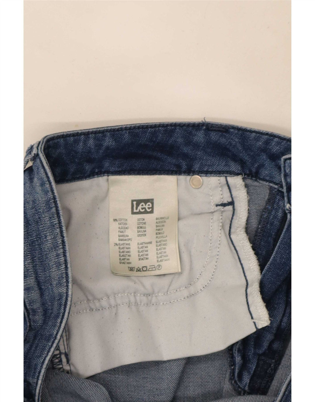 Lee Dame Elly Slim Jeans W31 L31 Blå Bomuld