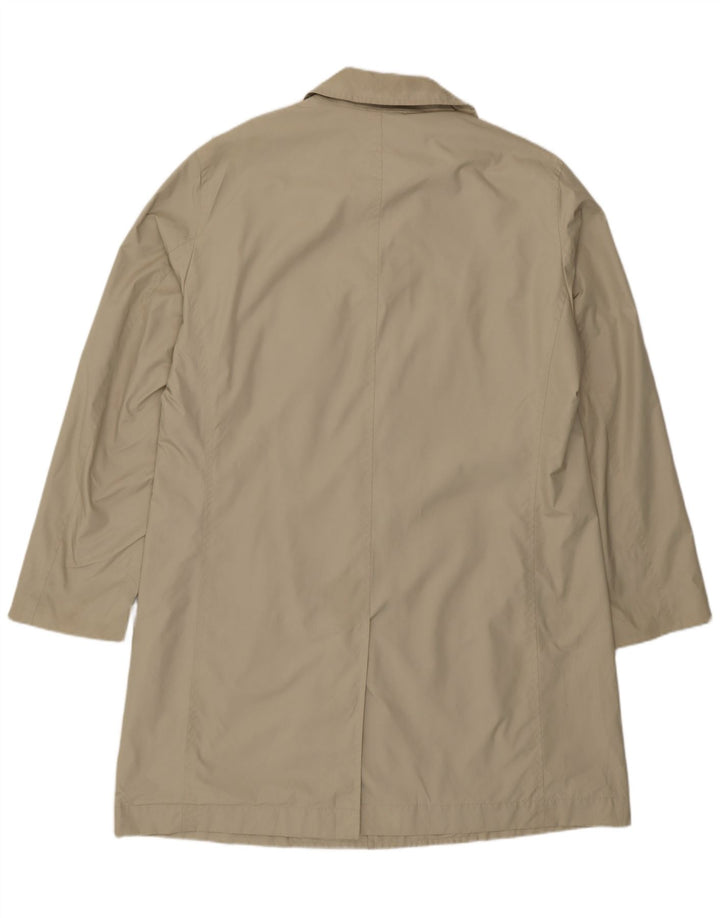 Hugo Boss Trench Coat til mænd EU 52 XL Beige Polyamid