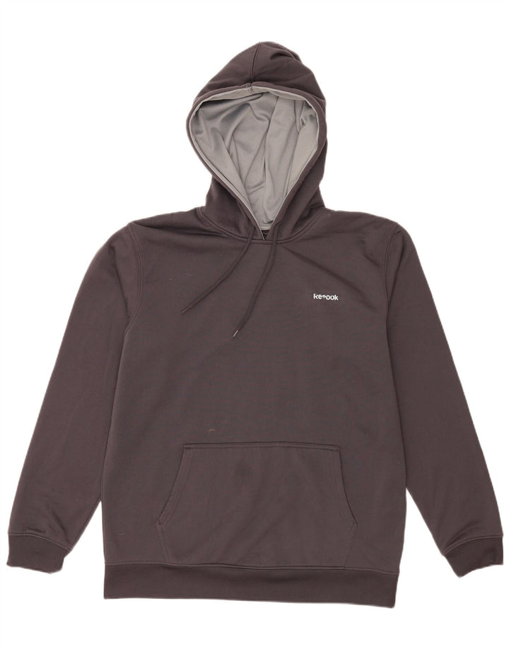 Reebok Herre hættetrøje Jumper Medium Grey Polyester