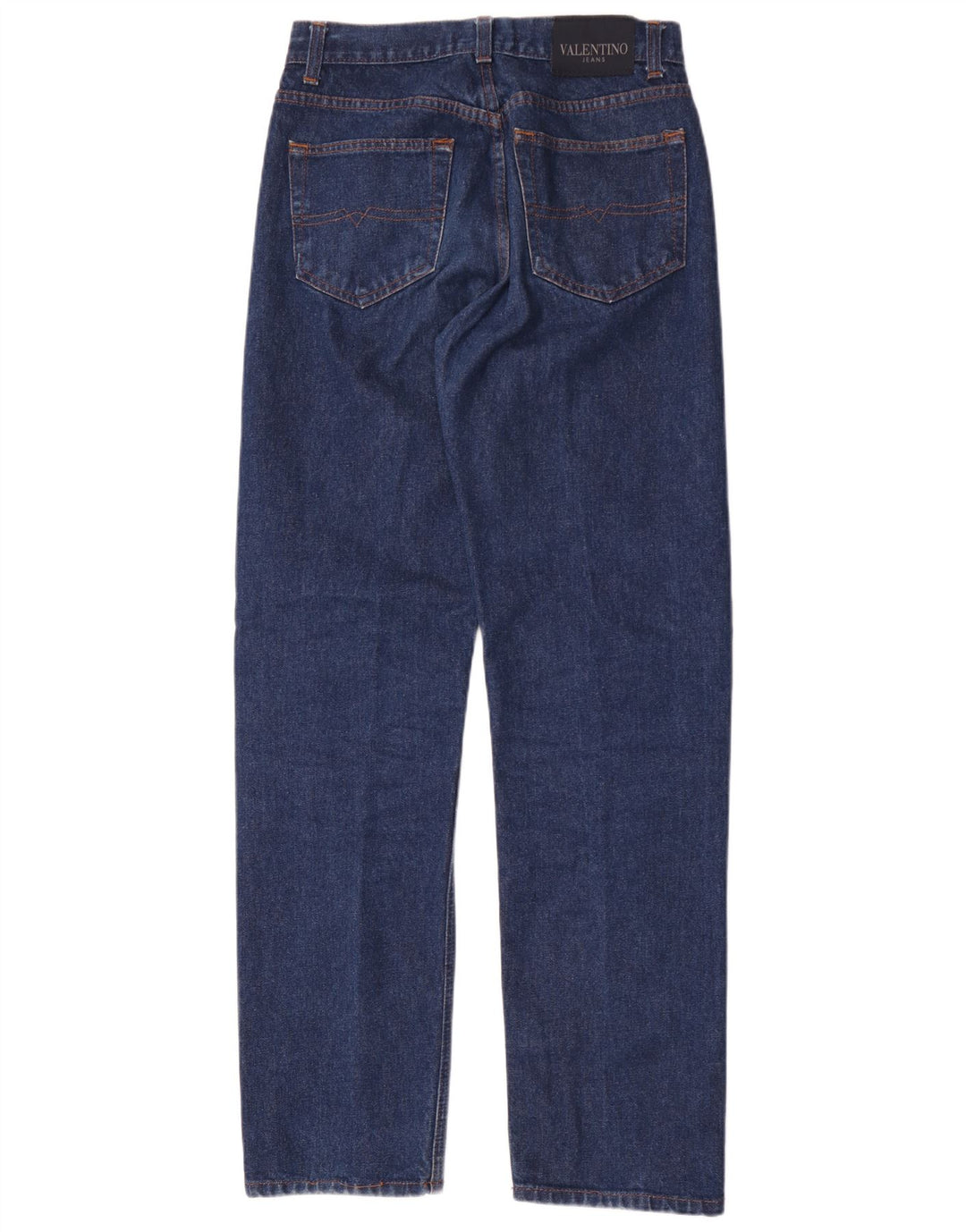 Valentino Straight Jeans til mænd W32 L32 Blå Bomuld