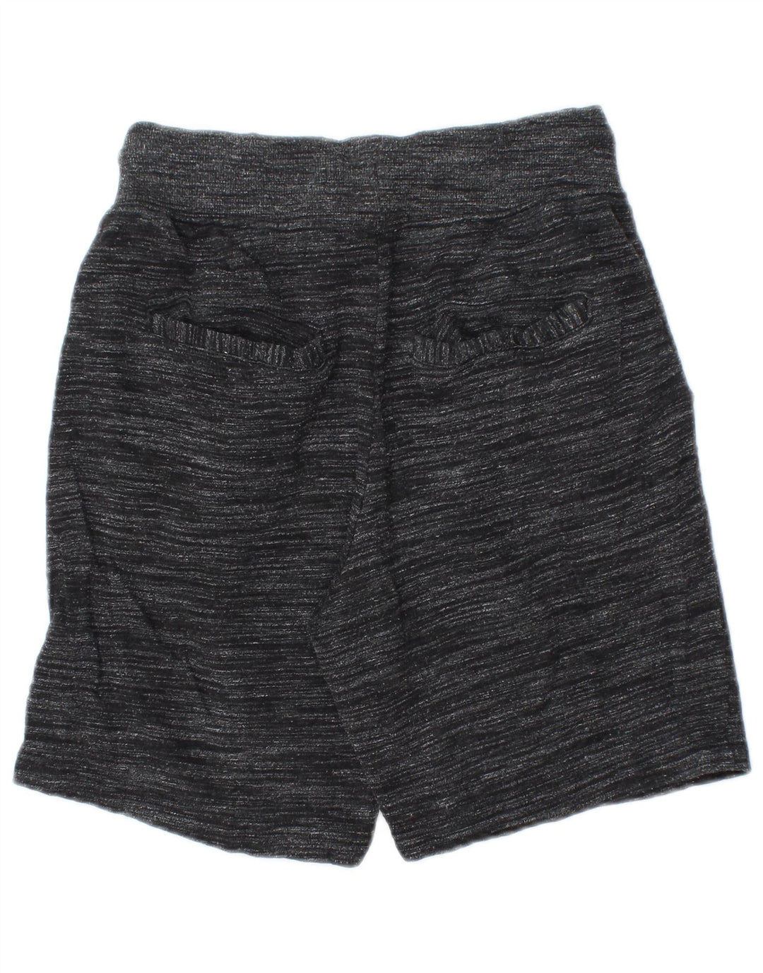 Zara Sportshorts til mænd, små grå flækkede bomuld
