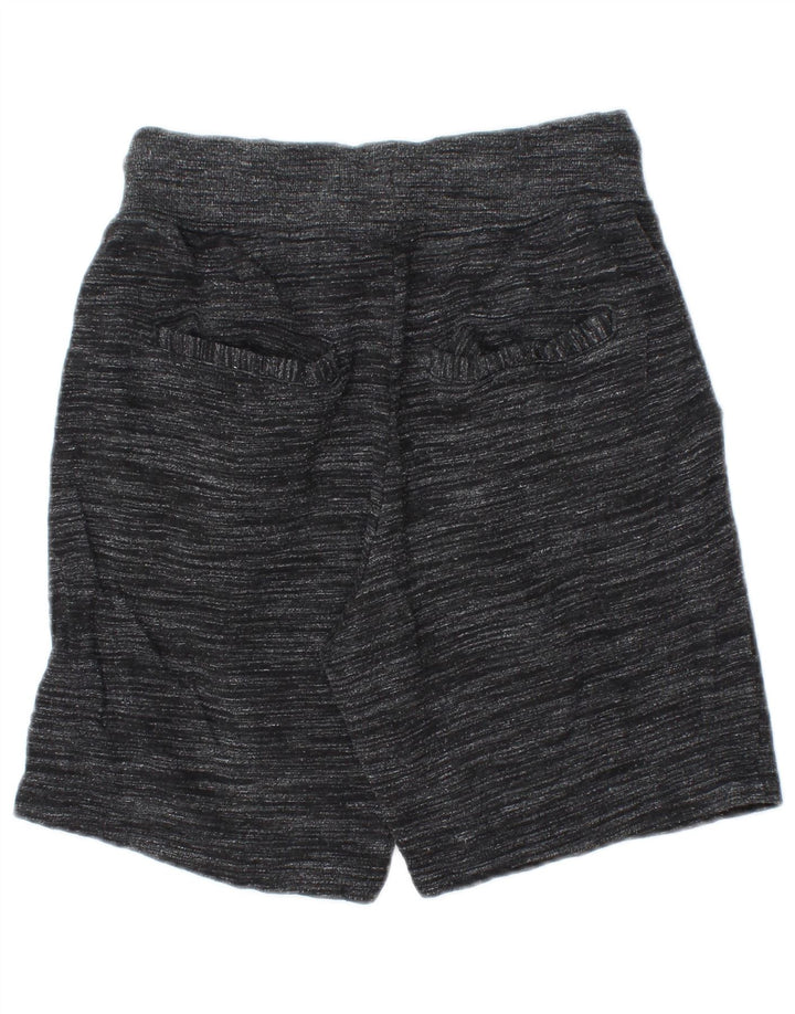 Zara Sportshorts til mænd, små grå flækkede bomuld