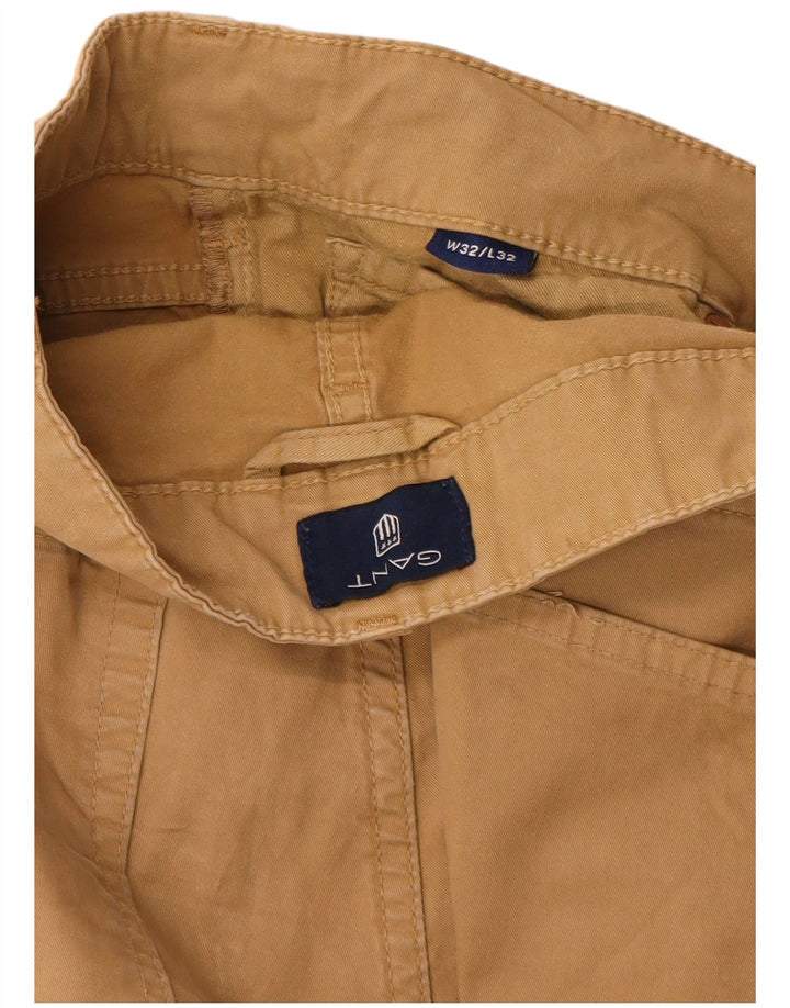 Gant Straight Casual Bukser til mænd W32 L32 Beige