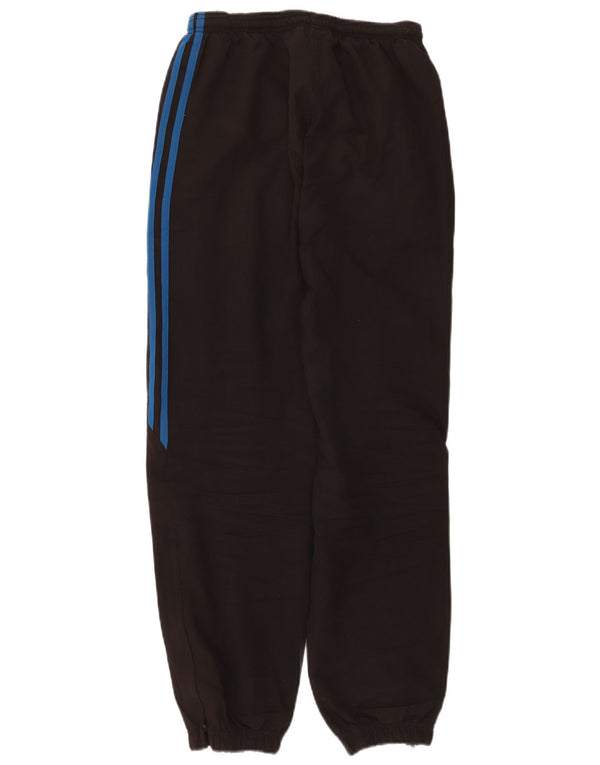 Adidas Drenge Træningsdragt Bukser Joggers 12-13 År Sort Polyester