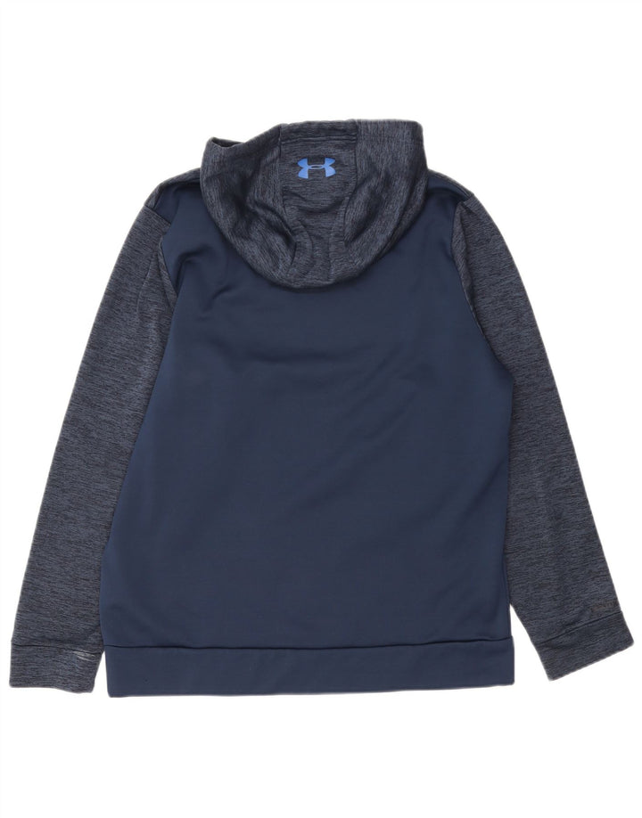 Under Armour Herre Cold Gear Hættetrøje Jumper Medium Navy Blue Flecked