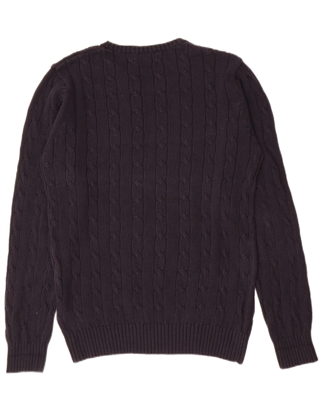 Marks & Spencer Herre Blue Harbor Crew Neck Jumper Sweater Small Navy Blue