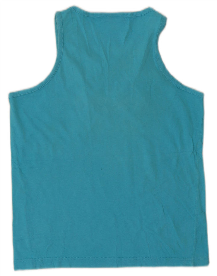 Champion drenge grafisk vest top 11-12 år blå bomuld