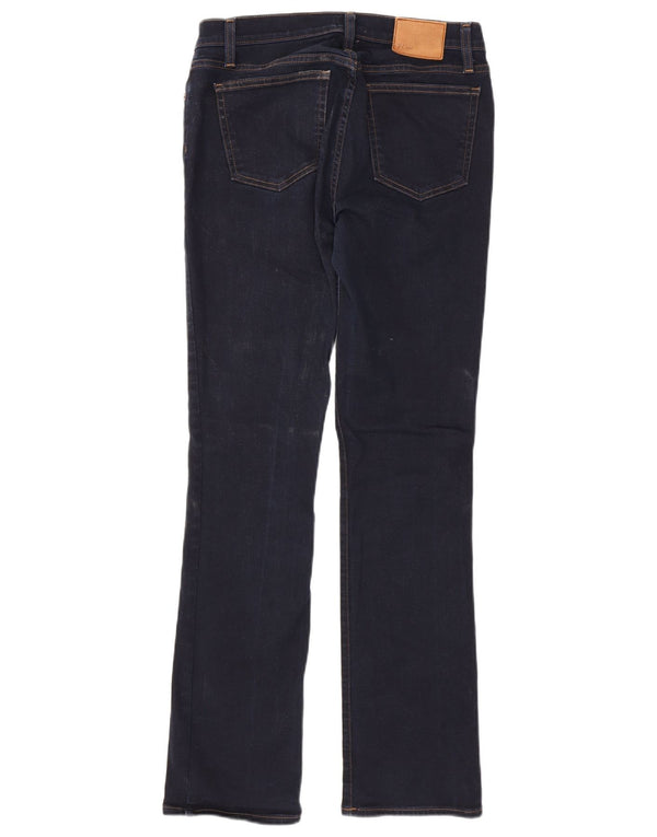 J. Crew Womens Bootcut Jeans W28 L32 Navy Blue Cotton