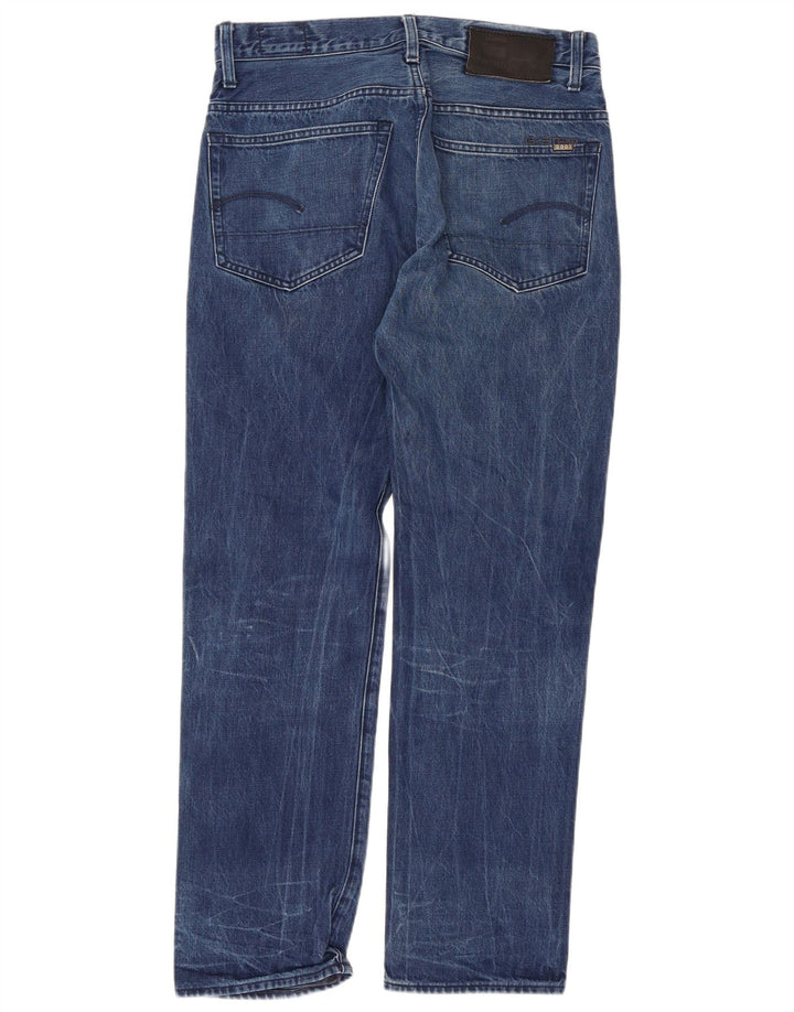 G-Star Herre 3301 Straight Jeans W32 L32 Blå