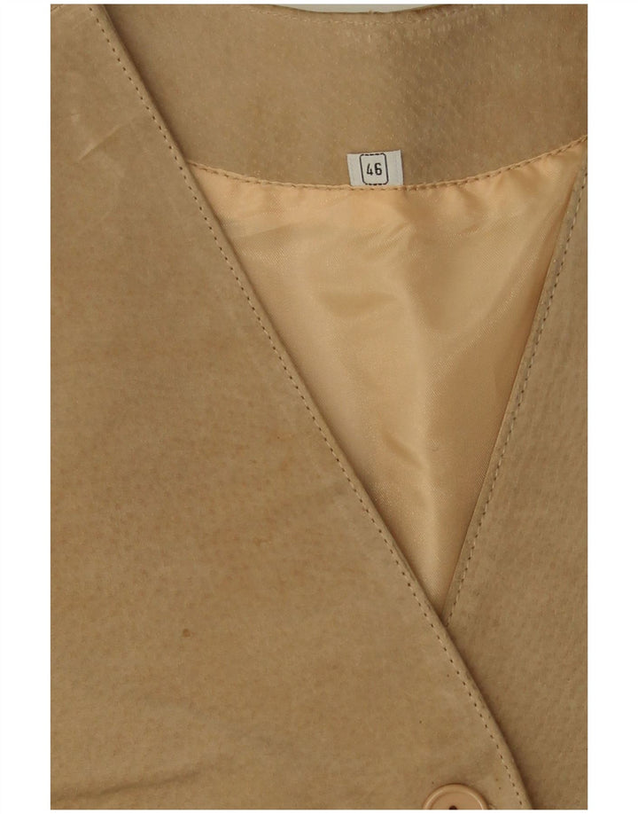 Vintage damevest IT 46 Large Beige