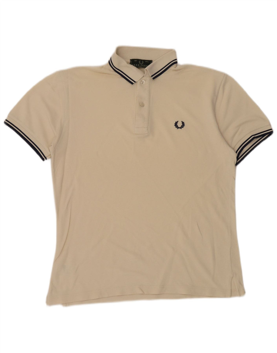 Fred Perry Herre poloskjorte lille beige bomuld