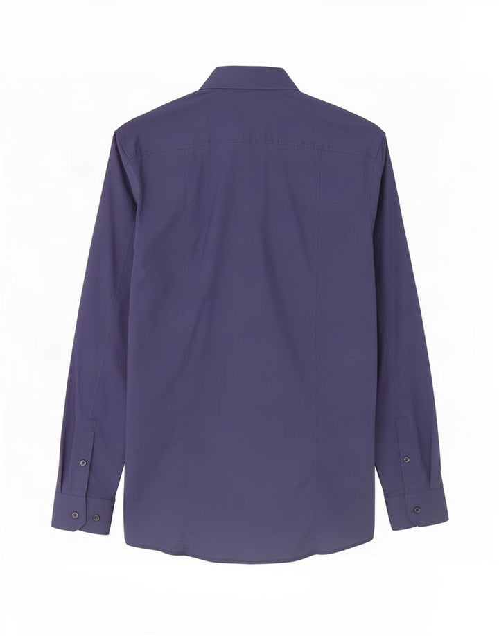 Zara Herre Slim Fit skjorte Medium Blue Bomuld