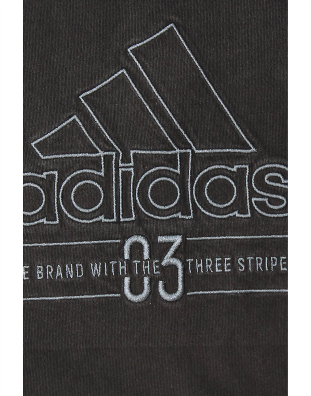 ADIDAS Grafisk T-shirt top til mænd, stor sort
