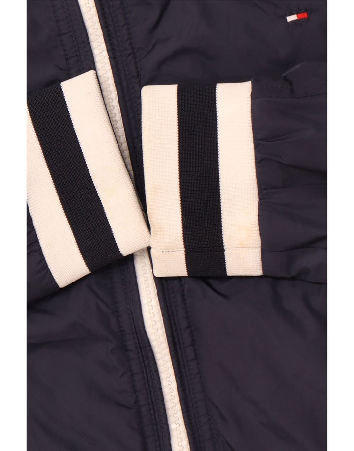TOMMY HILFIGER Bomberjakke til kvinder UK 16 Large Navy Blue