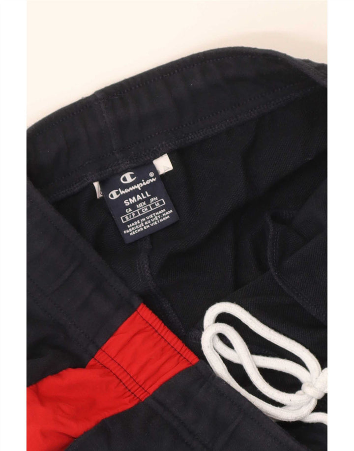 Champion Herre træningsdragt Bukser Joggers Small Navy Blue Colourblock