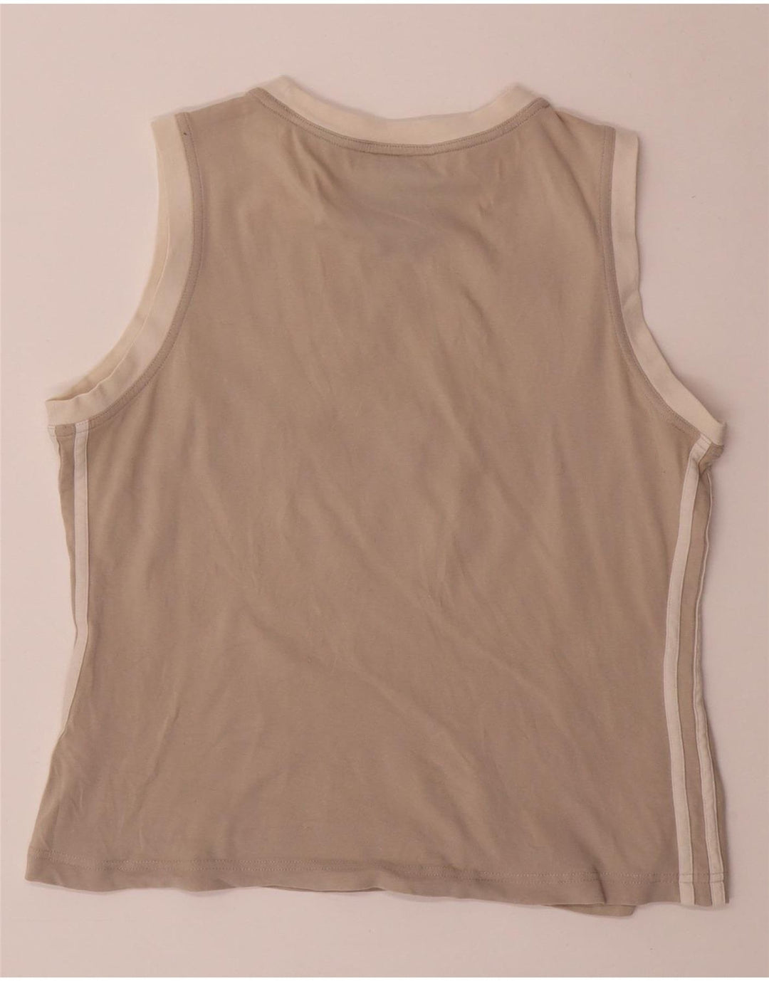 ADIDAS Womens Crop Vest Top UK 14 Large Grå