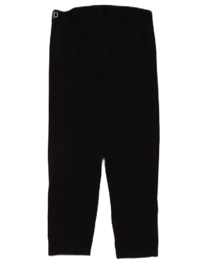 Nike Dame Dri Fit Capri Leggings UK 8 Small Black