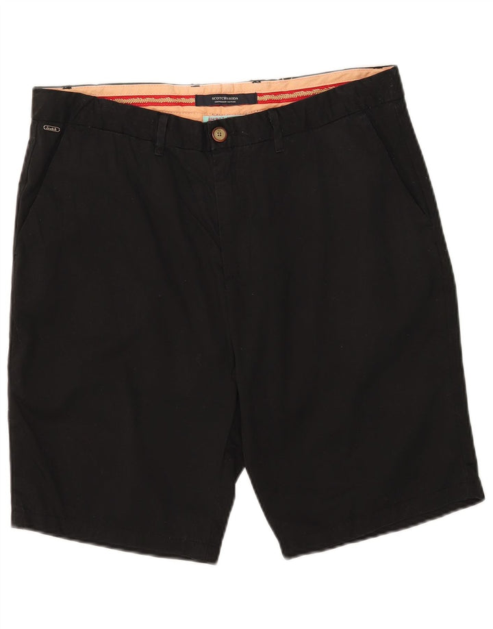 Scotch & Soda Herre Chino Shorts W33 Medium Sort Bomuld