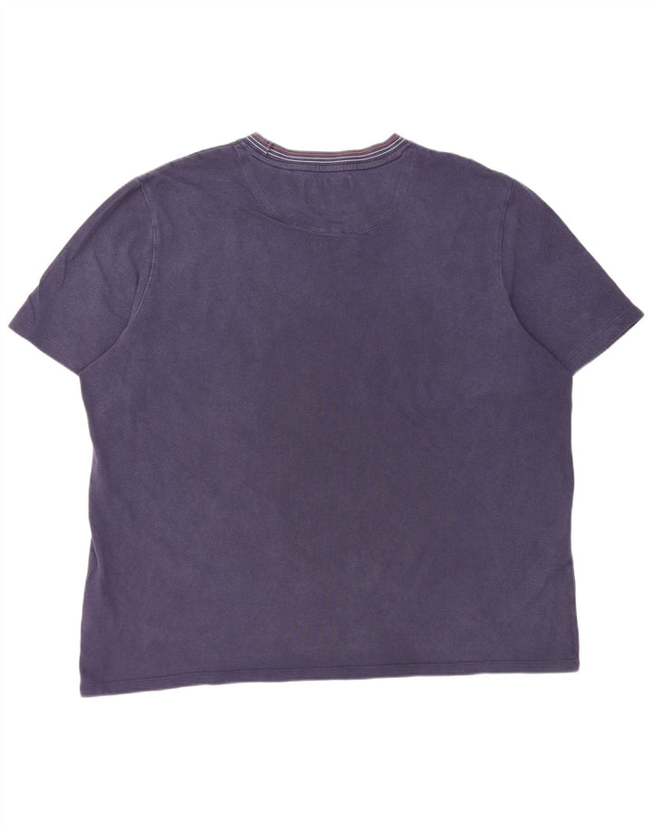 Lyle & Scott herre T-shirt top 2XL marineblå bomuld