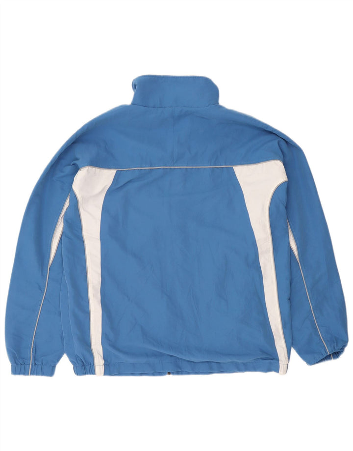 Asics Herre grafisk træningsdragt Topjakke Medium Blue Colourblock Polyester