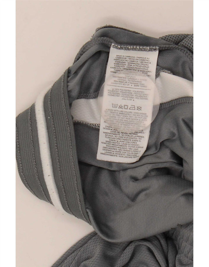 Nike Herre Dri Fit grafiske sportsshorts XL Grå Colourblock Polyester