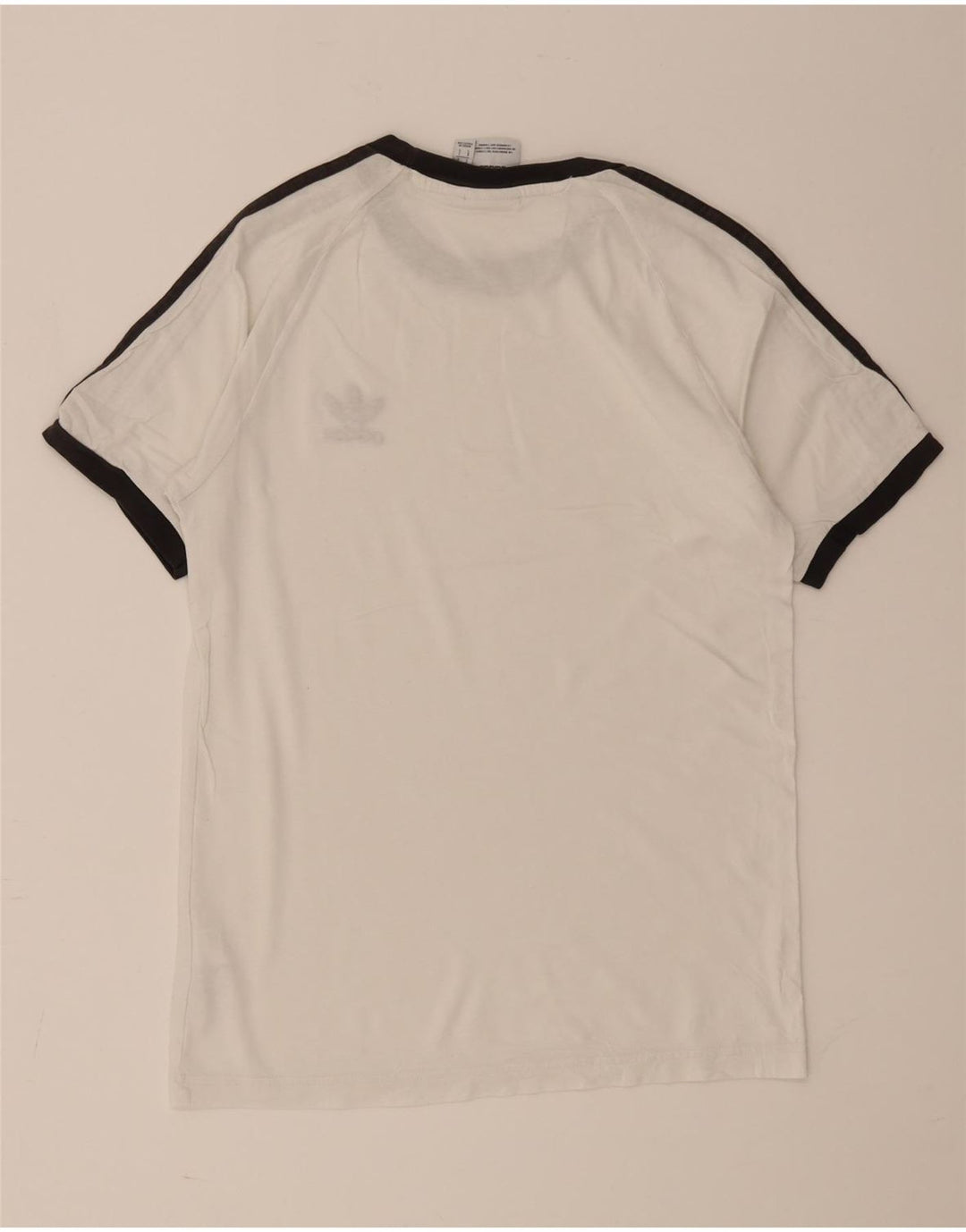 Adidas Herre T-Shirt Top Lille Hvid Bomuld