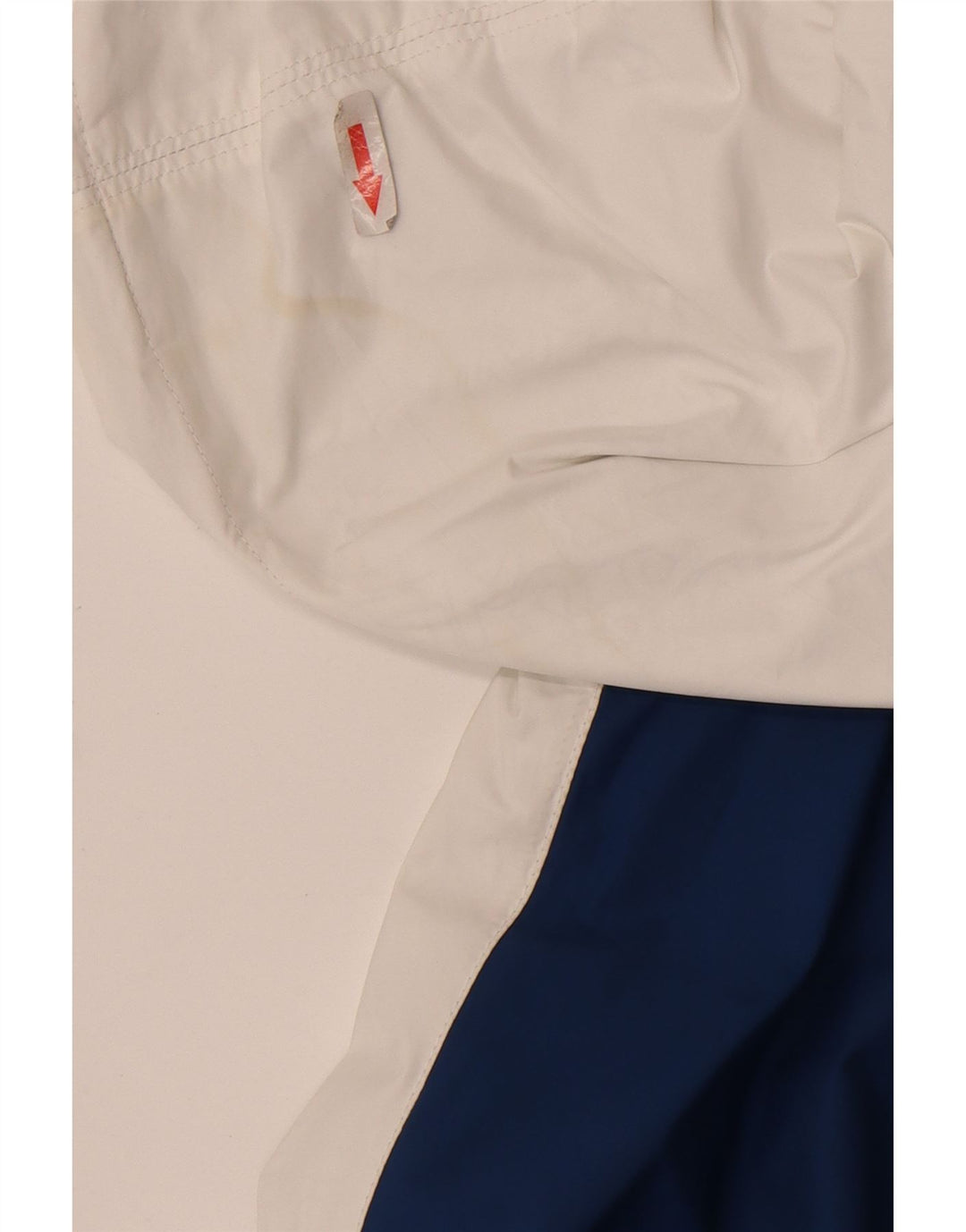 Nike Vendbar jakke med hætte til mænd UK 38 Medium Blue Colourblock Polyester