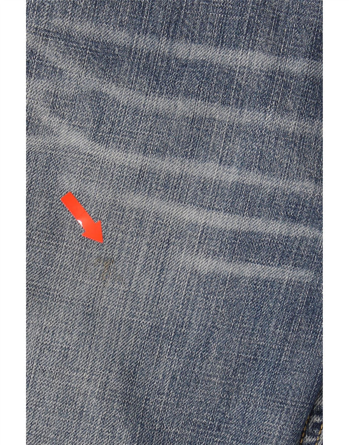 Lee Mens Seattle Straight Jeans W33 L30 Blå Bomuld