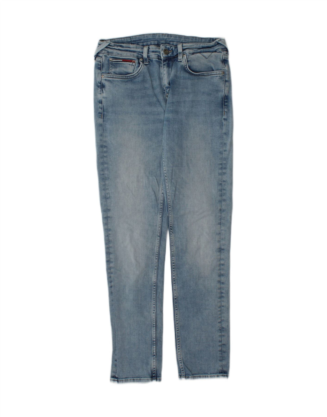 TOMMY HILFIGER Womens Slim Jeans W29 L30 Blue Cotton Vintage Tommy Hilfiger and Second-Hand Tommy Hilfiger from Messina Hembry 
