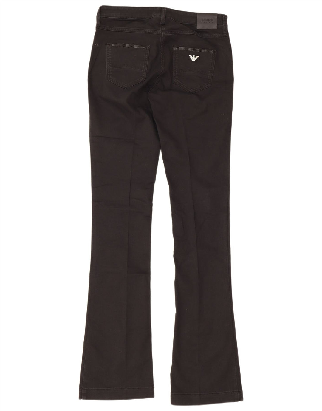Armani Dame Flared Jeans W29 L35 Sort Bomuld