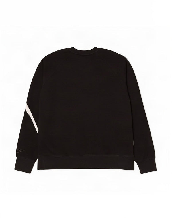 Nike Herre grafisk sweatshirt Jumper Medium Sort Bomuld