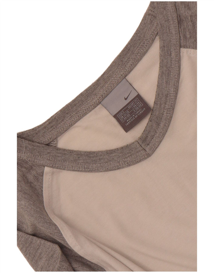 Nike T-shirt top til mænd UK 36/38 Small White Colourblock