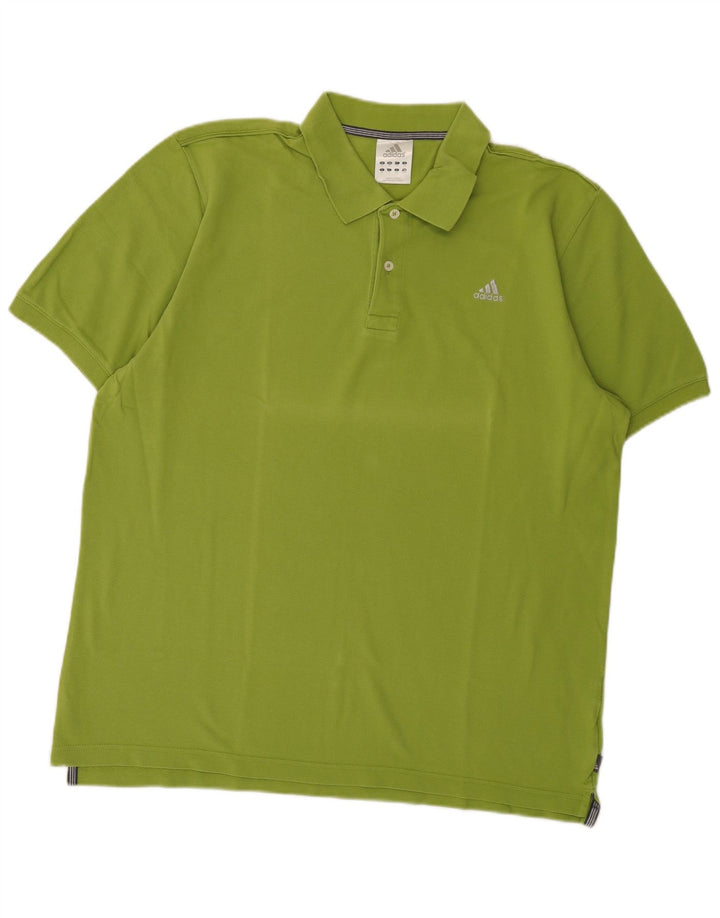 Adidas Polo Shirt til mænd XL Grøn Bomuld