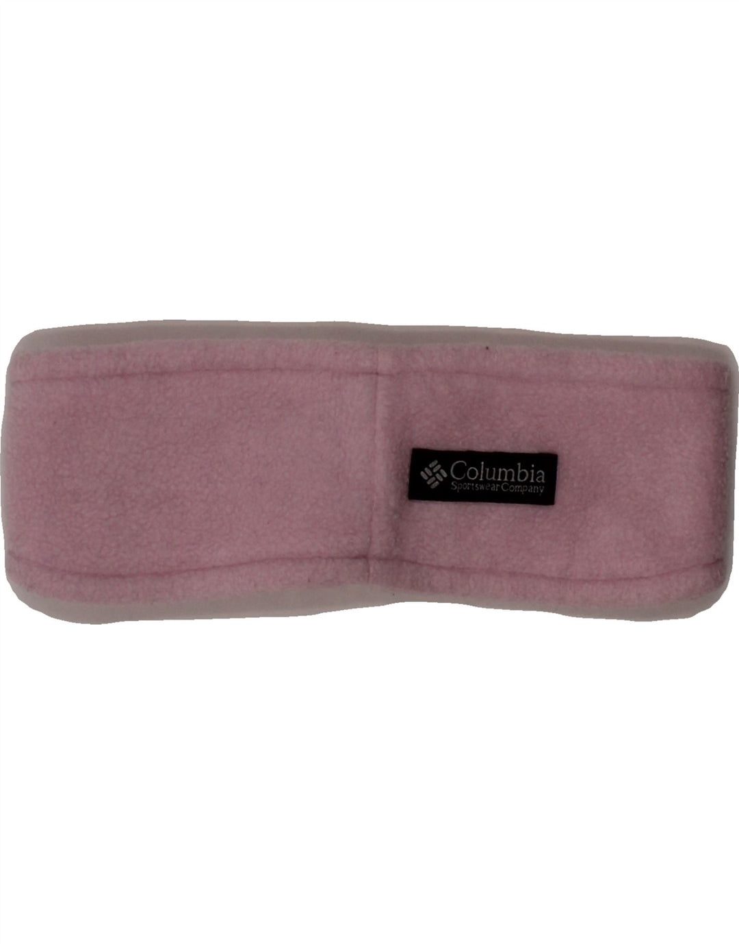 COLUMBIA Womens Fleece Headband Hat Large Pink Polyester Sports Vintage Columbia and Second-Hand Columbia from Messina Hembry 