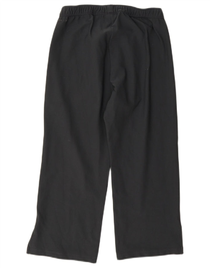 Nike Dame Dri Fit Capri Regular Trousers UK 10/12 Medium Grey