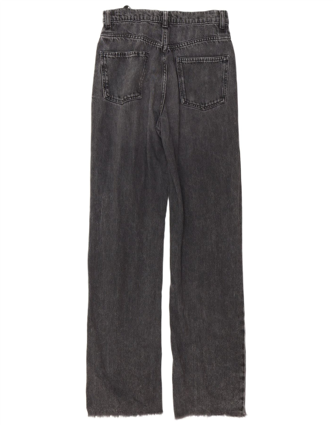 Zara Dame Straight Jeans EU 36 Small W26 L33 Grå Bomuld