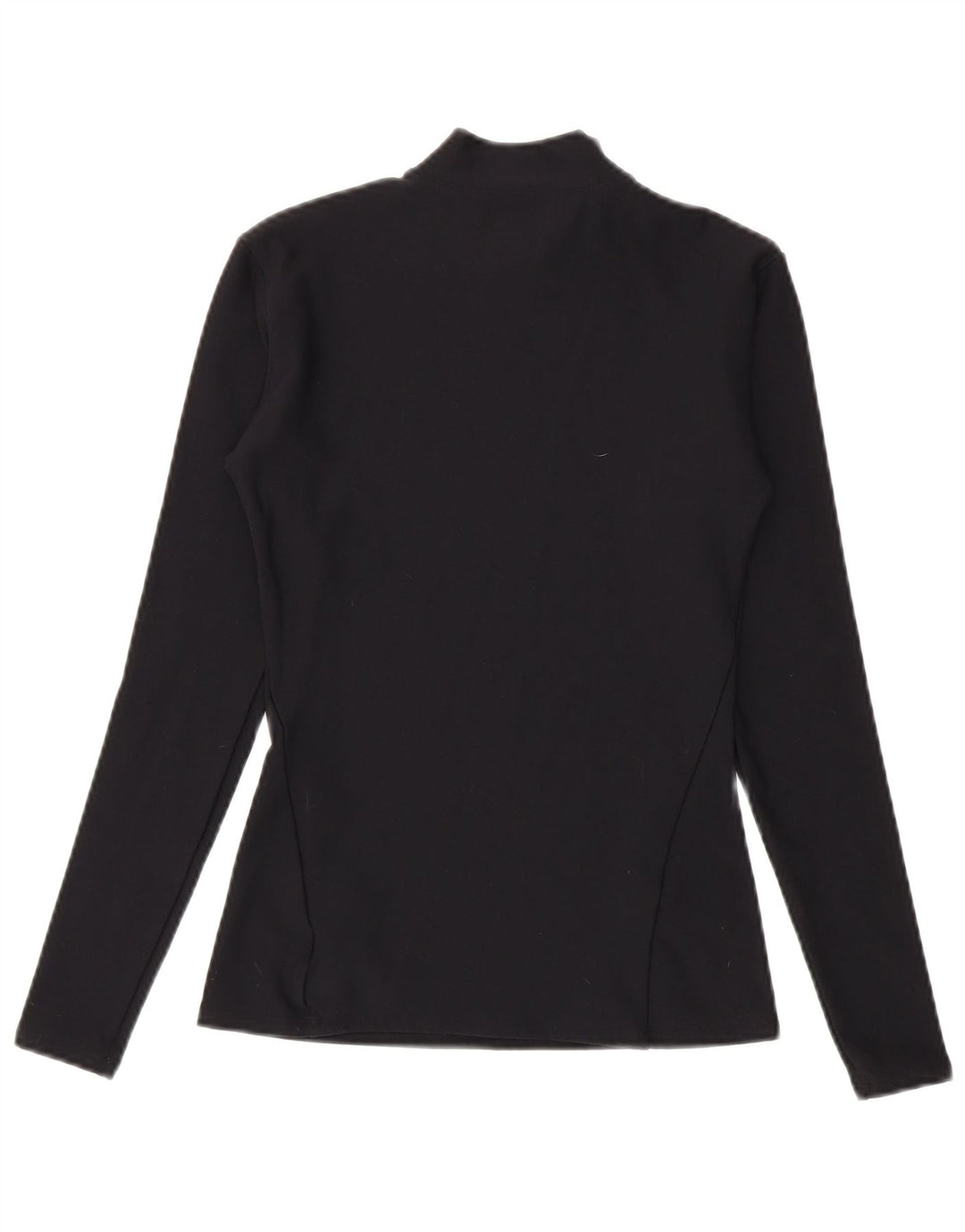 Under Armour Dame Cold Gear Top Langærmet UK 12 Medium Sort Nylon