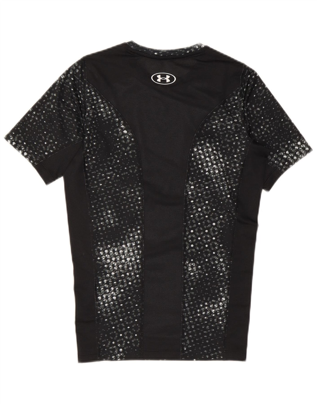Under Armour Dame Grafisk T-Shirt Top UK 12 Medium Sort Polyester
