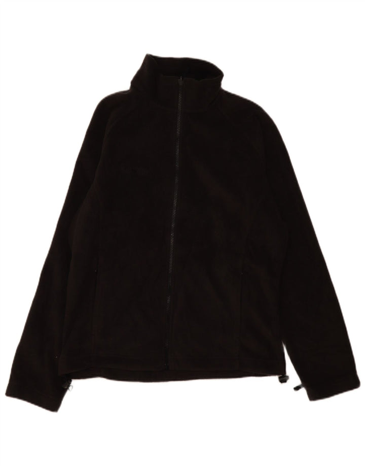 Columbia Dame Fleecejakke UK 14 Medium Sort Polyester Sports