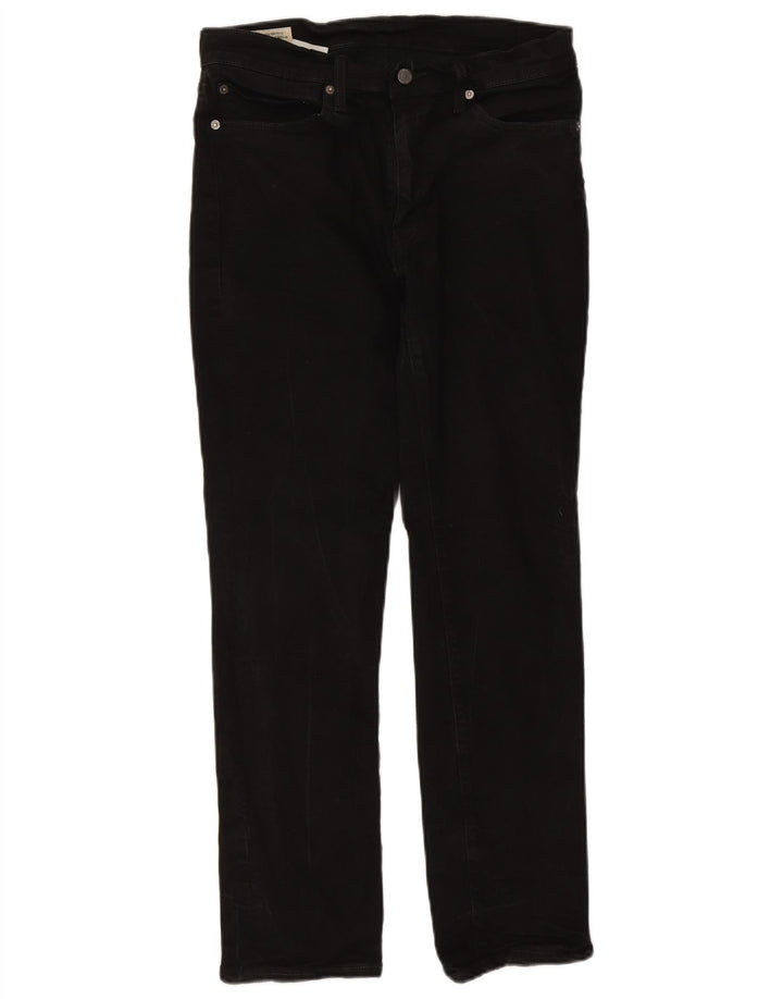 Levi's Herre 511 Slim Jeans W34 L29 Sort Bomuld