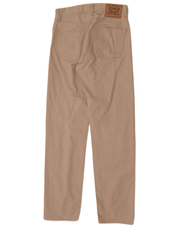 Levi's Dame 517 Bootcut Jeans W28 L32 Beige Bomuld