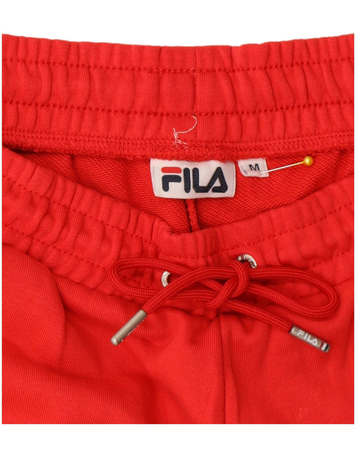 Fila Herre grafiske sportsshorts Medium rød bomuld