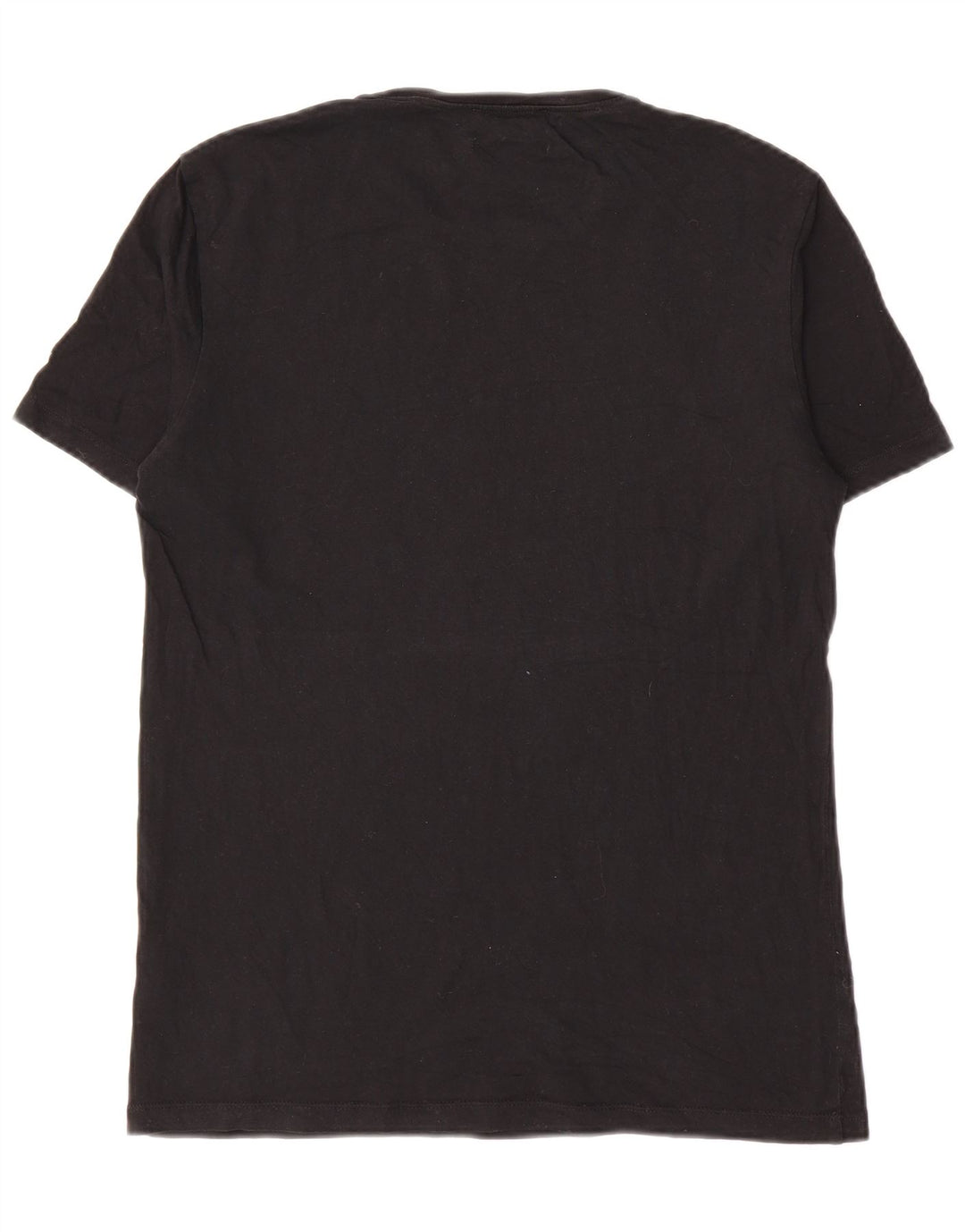 Cos Herre Regular T-Shirt Top Lille sort bomuld