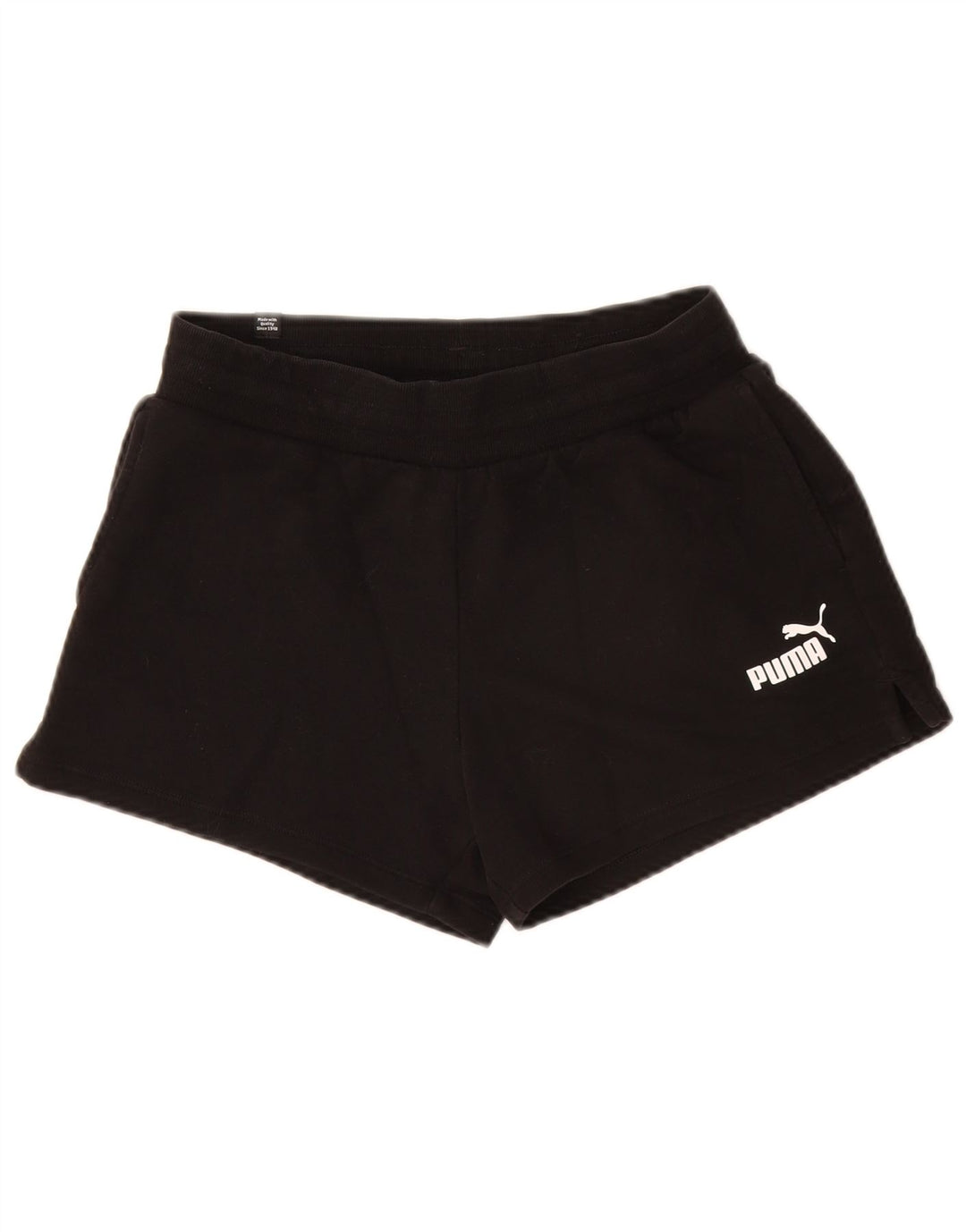 Puma Sportsshorts til kvinder UK 8 Small Black Bomuld
