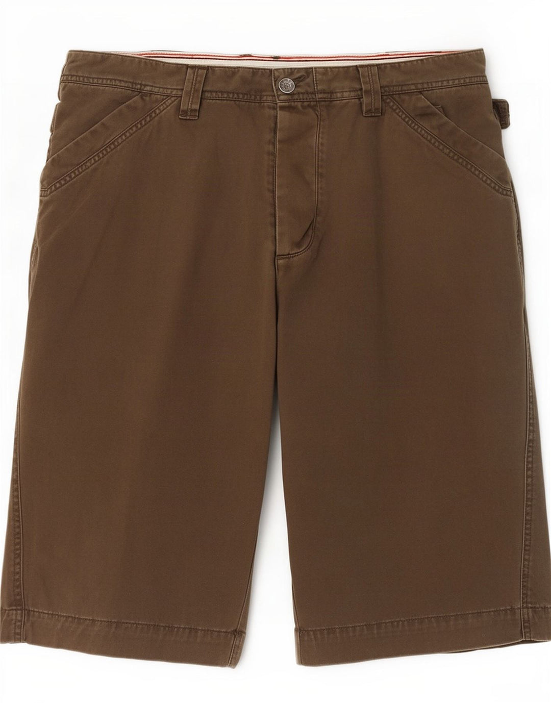 Fat Face Herre Casual Shorts W36 Stor Brun Bomuld