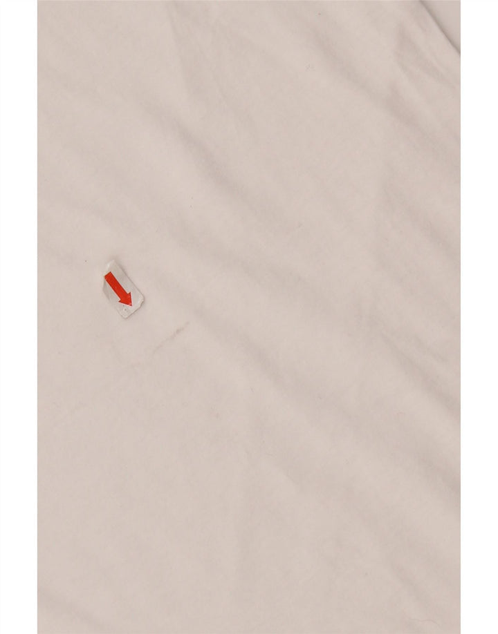 Carrera Herre grafisk T-shirt Top Medium Hvid Bomuld