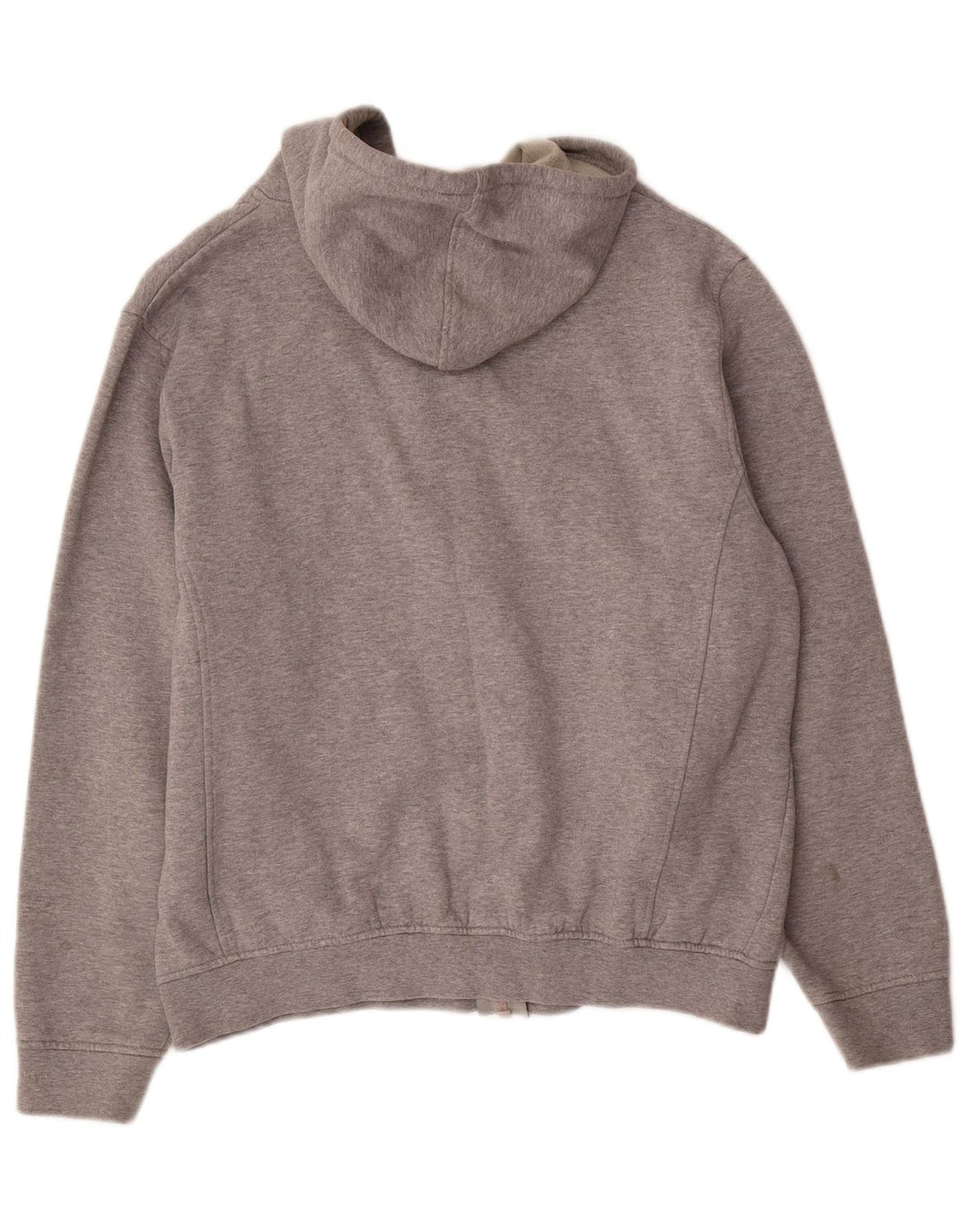 Fila Dame Grafisk Hættetrøje Sweater UK 16 Stor Grå Bomuld