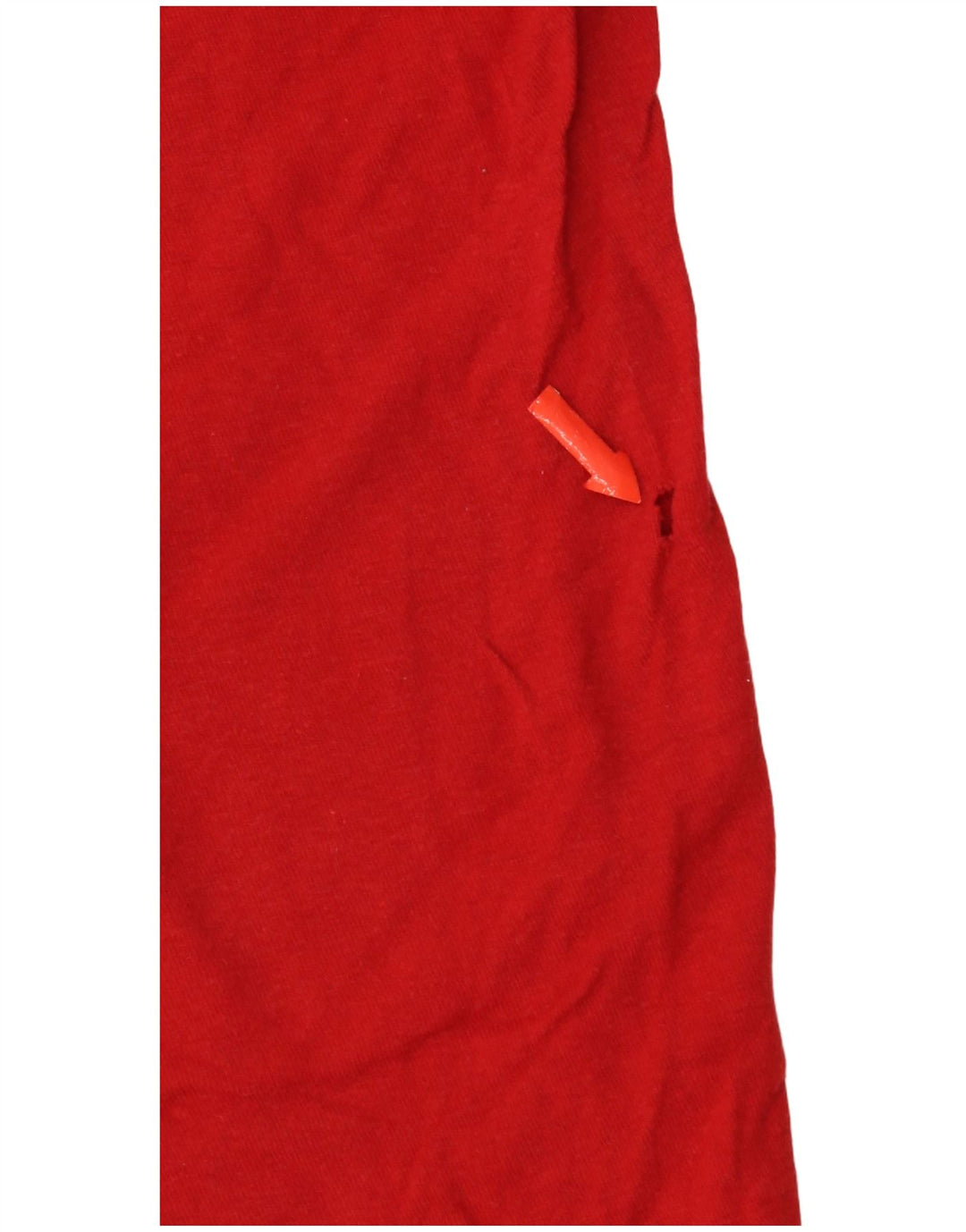 Vans Drenge Grafisk T-Shirt Top 10-11 År Medium Rød Bomuld