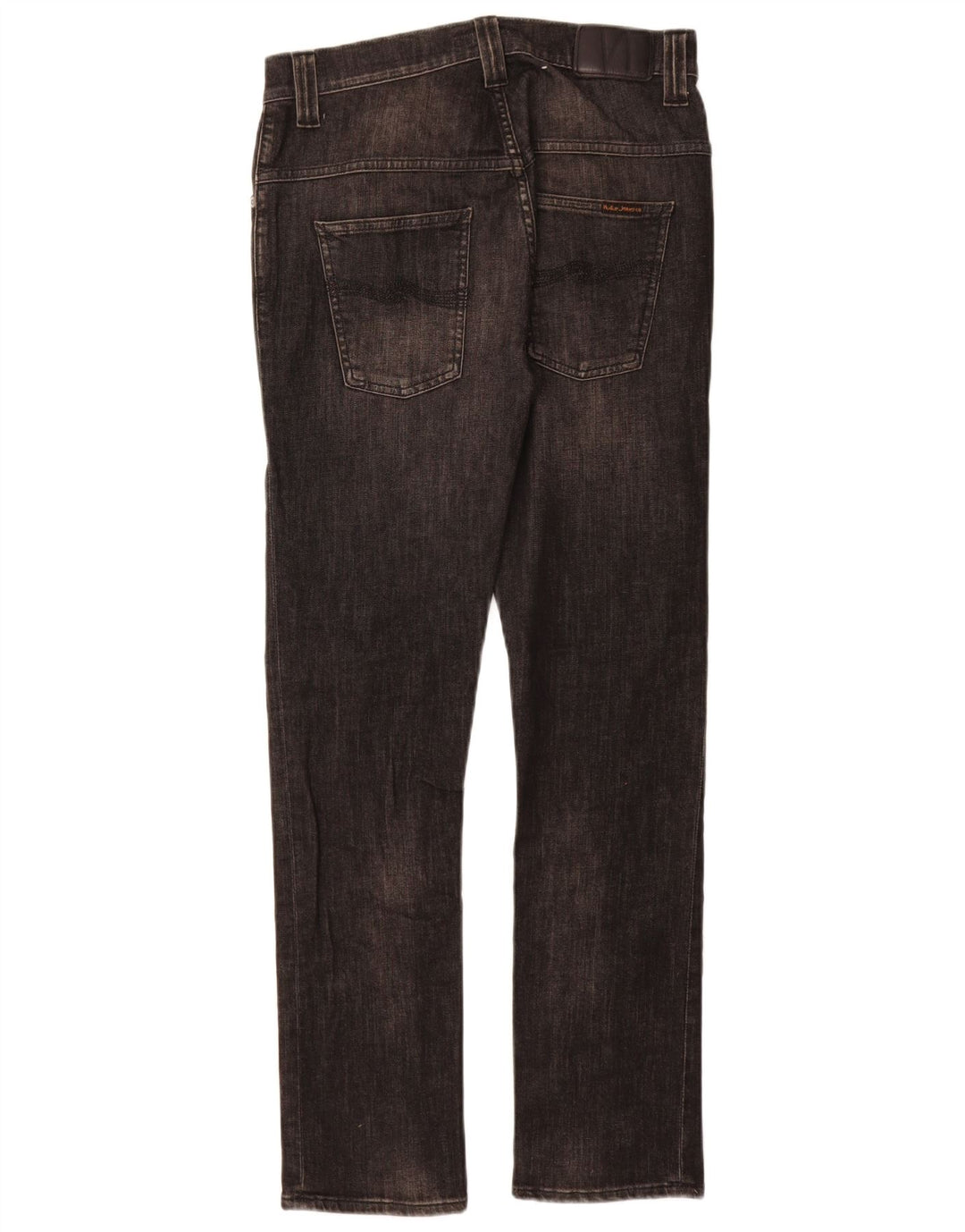 NUDIE Slim Jeans til kvinder W30 L30 Grå bomuld