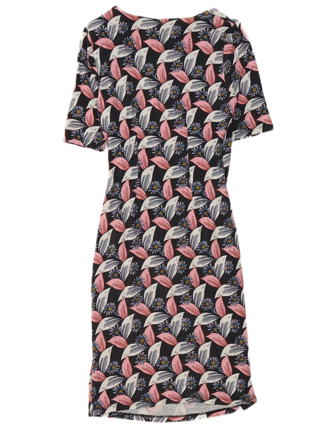 Boden Womens Sheath Dress UK 12 Medium Multicolored Floral Viscose